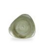 Stonecast Patina Burnished Green Lotus Tallerken 22.9Cm