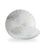 Alchemy Abstract Smoke Grey Coupe Bowl 27.1cm 118cl