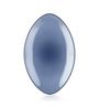 Equinoxe Oval Tallerken 35Cm Cirrus Blue
