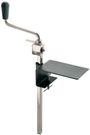 Louis Tellier Professionnal manual can opener - Nickel plated - Table clamp - 400 mm