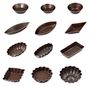 GOBEL Box of 60 non-stick petits-fours moulds
