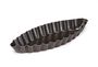 GOBEL Non-stick fluted boat shaped mould - 100 x 45 x 12 mm
