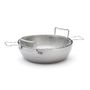 Rounded Steel Deep-Fryer Without Basket