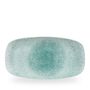 Raku Jade Green Chefs Oblong Tallerken 35.5 X 18.9Cm
