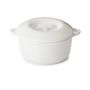 Bombance Round Cocotte 26Cm Oven With Porcelain Lid Alabaster White