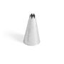 Stainless Steel Star Nozzle C8 ø2,8cm