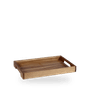 Wood Solokk Base Handled Fat 39.7 X 25.8Cm