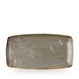 Stonecast Grey Oblong Tallerken 34.5Cm