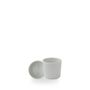 White Nourish Straight Sided Chip Mug 30Cl H: 8.2Cm