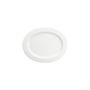 AMANDA WHITE Platter with rim oval 31cm - H:20cm