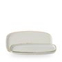 Stonecast Barley White Oblong Chefs Plates 30x15,4cm H: 2cm