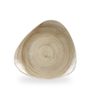 Stonecast Patina Antique Taupe Lotus Tallerken 26.5Cm