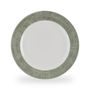 Bamboo Ceramic Spinwash Alpine Footed Plate 30.5cm