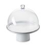 Caractere Cake Stand 33X14Cm White Cumulus
