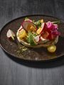 NIVO MOKKA Plate flat coupe - Ø26cm - H:15cm
