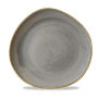 Stonecast Grey Rund Trace Tallerken 28.6Cm