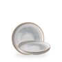 Homespun Accents Jasper Grey Walled Tallerken 21Cm