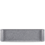 Plastic Rect Granite Melamine Fat 56 X 15.3Cm