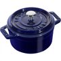 Mini Cocotte 10Cm Intense Blå 0,25L