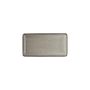 STON GREY Platter rectangle 23x12cm - H:30cm