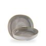 Stonecast Grey Organic Walled Bowl 23cm 4.5cm