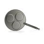 Mineral B Steel Blinis Pan Ø 27 Cm, For 3 Blinis 10 Cm.
