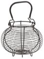 La Bonne Graine Salad, vegetables, eggs,… baskets - antique iron - Ø24 cm