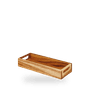 Wood Small Rect Crate 30 X 11.8 X 4.8Cm