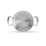 St/Steel Stewpan Milady Wit Lid ?20 Cm