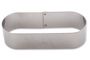 GOBEL St/st Oblong rings - 110x40x30mm