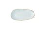 Stonecast Duck Egg Opal * Organic Oblong Plate* 30 x 15cm