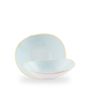 Stonecast Duck Egg / Opal Organic Bowl  / 23cm 5.5cm 60cl