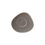 Organic Taupe Saucer coffee cup 16,3 cm 295g
