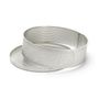 Perforated St.Steel Round Mold Removable Base Ø24X6,5 Cm