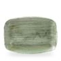 Stonecast Patina Burnished Green Oblong Chefs Tallerken 34.4 X 23.4Cm