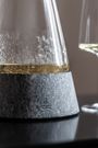 Symbiosis Decanter with stone base