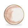 Homespun Accents Coral Evolve Coupe Plate 28,8cm