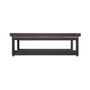 Riser, High For Gn 1/1 Matt Black Metal, Oak Frame