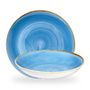 Stonecast Cornflower Blue Coupe Large Bolle 31Cm