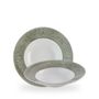 Bamboo Ceramic Spinwash Alpine Wide Rim Bowl 28cm