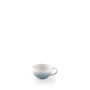 Raku Topaz Blue Cappuccino Kopp 22.7Cl H: 5.5Cm