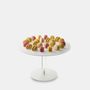 Mealplak Cake Stand For 24 Macarons Nacryl White