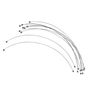 Set of 10 spare wires - For N3504