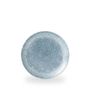 Raku Topaz Blue Evolve Coupe Tallerken 21.7Cm