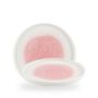 Raku Pink Quartz Walled Plate 26cm H:2cm