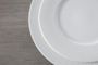 AMANDA WHITE Plate flat with rim - Ø27,5cm - H:20cm