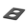 Fat Gn 1/3 For 2 Carafes/Bottles Anthracite Nacryl