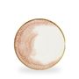 Homespun Accents Coral Evolve Coupe Plate 26cm