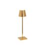Poldina Micro Table Lamp Golden 27,5cm