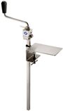 Louis Tellier St/st manual can opener - NF food hygiene - Table clamp - 550 mm